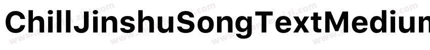 ChillJinshuSongTextMedium GBpc EUC 字体转换